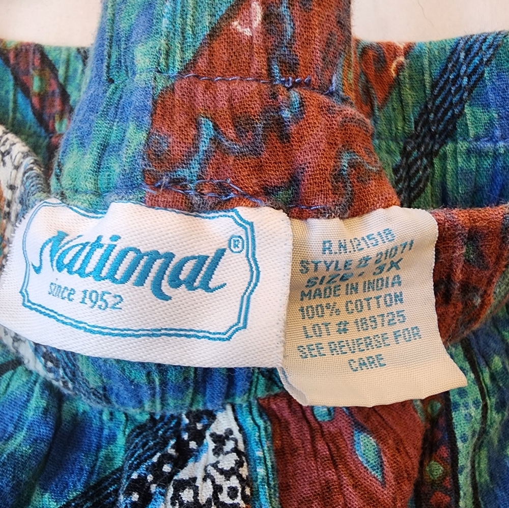 Vintage Women's National Western Skirt Size 3X - Picture 2 of 3
